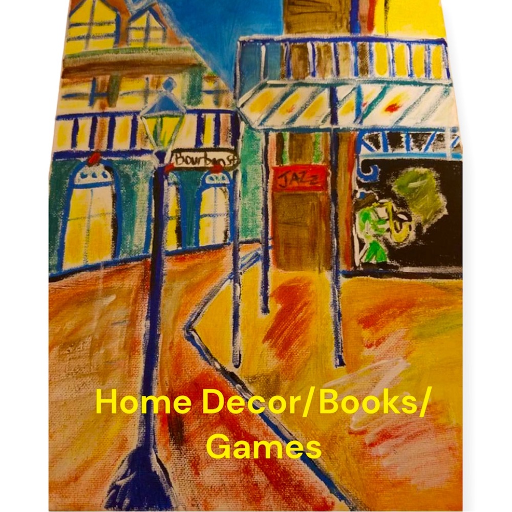 Home Decor/ Books/ Games